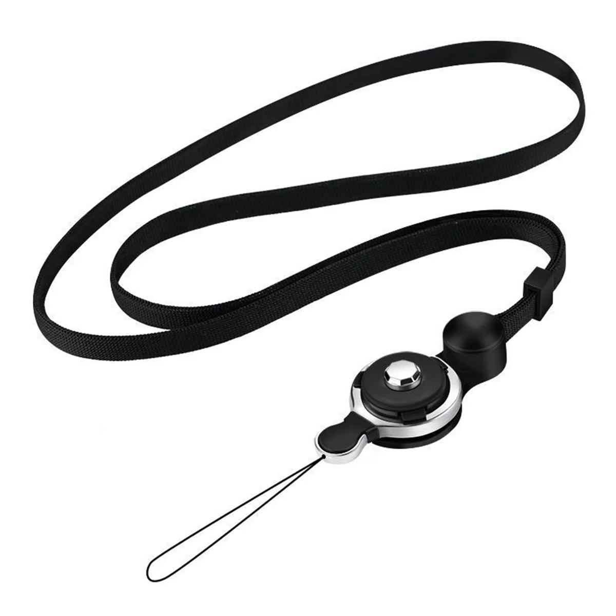 Work Permit Mobile Phone Straps Men and Women Lanyards for Keys Decoration Nylon Detachable