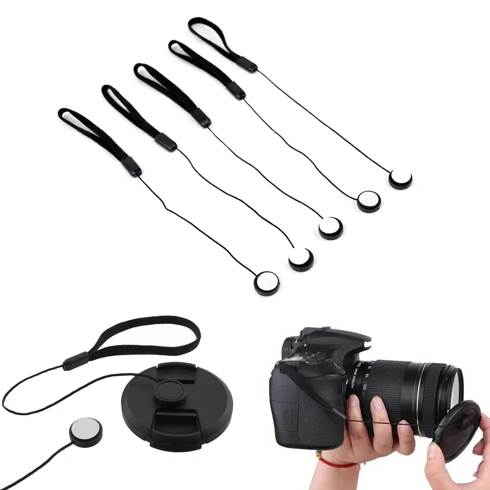 

Camera sport for Sony for Nikon for Canon Rope Leash String Cord Strap Keeper Holder Cap Cover Lens DSLR Universal