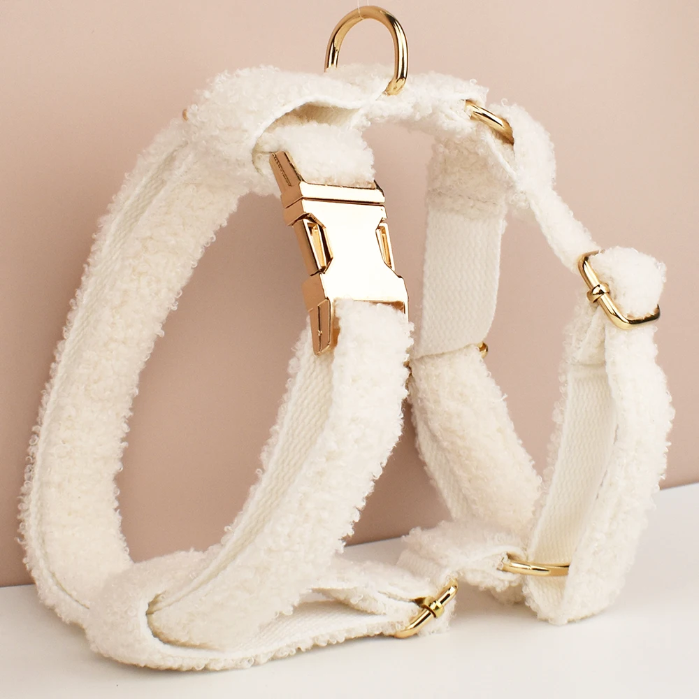 Handgebreide honden trouwketting voor kerstmis en de winter_voghion.com
