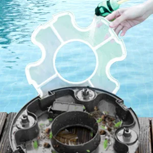 Smart Pool Cleaning Robot, Automatic Underwater Vacuum, Wireless Pool Cleaner, Efficient Debris Removal, Easy Setup