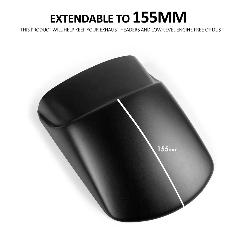 لهوندا NC750X NC 750X NC 750X NC750X 2021 دراجة نارية الجبهة الحاجز موسع ABS قطعة من نسيج تمديد الأسود 155 مللي متر سبلاش الحرس