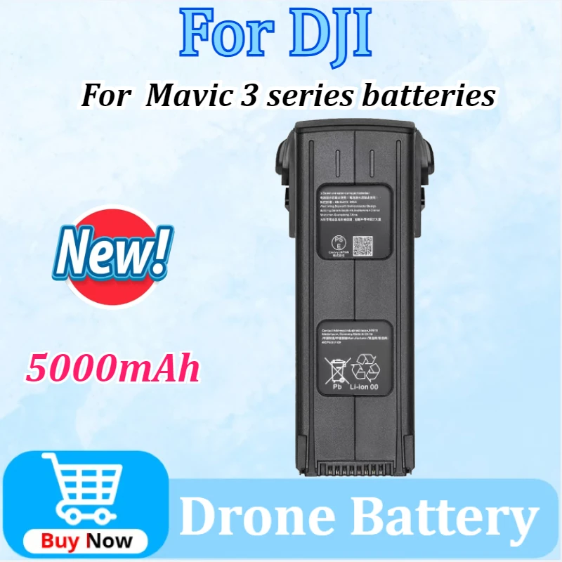 

Newly upgraded Mavic 3 Intelligent Flight Battery 5000mAh High Capacity Battery for DJI Mavic 3 Series Drones Long Flight Time​