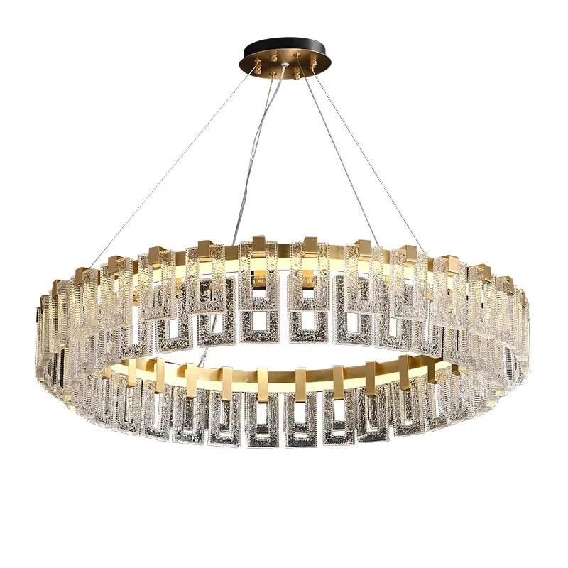 

ENGRAVED Modern Luxury Atmosphere Dignified Style Chandelier Living Room Bedroom Bar