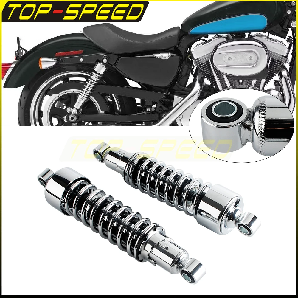 For Harley Sportster XL883 XL1200 1979-2012 Dyna 1982-1994 298mm Motorcycle Rear Shock Absorber Suspension Part Rebound Damping