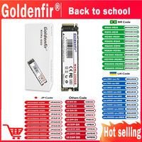 M2 SSD NVMe 256GB Goldenfir M.2 PCIe 128GB 120GB 512GB 1T Solid State Disk 2280 Internal Hard Drive for Laptop Desktop TLC/QLC