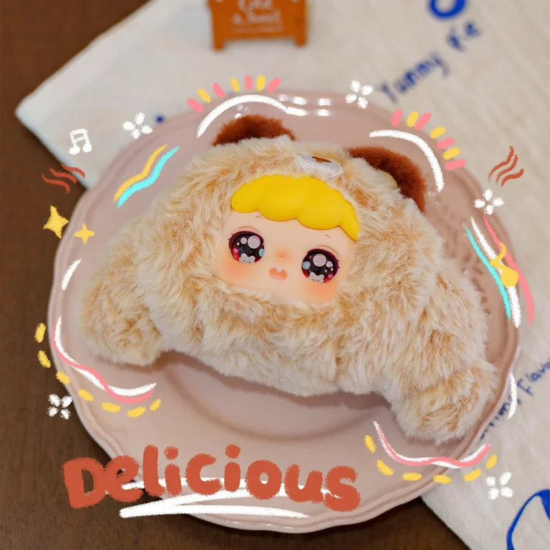 نينا ماذا تأكل نيني اليوم سلسلة صندوق أعمى من القطيفة جميلة أنيقة لطيف دمية زخرفة الديكور هدية عيد ميلاد الفتاة #5