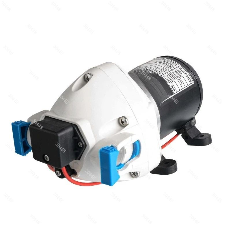 

Мембранный водяной насос постоянного тока 12 В 24 В FL-701, бесшумный самовсасывающий усилитель давления для автофургона, морской лодки, яхты