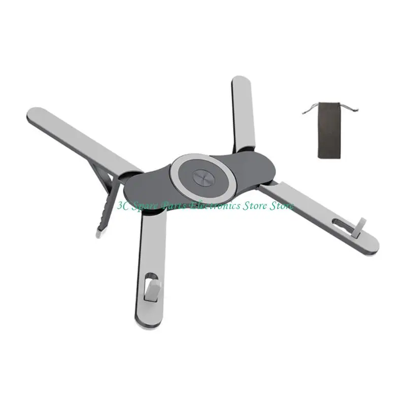 SZ Adjustable Tablets Holder 6 Level Tilt Aluminum Alloy Phone Laptop Stand