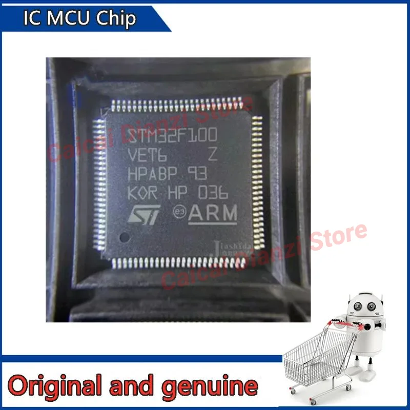 

STM IC STM32F100VET6B STM32F100VET6 STM32F100VE STM32F100 STM32F STM32 STM MCU Chip LQFP-100