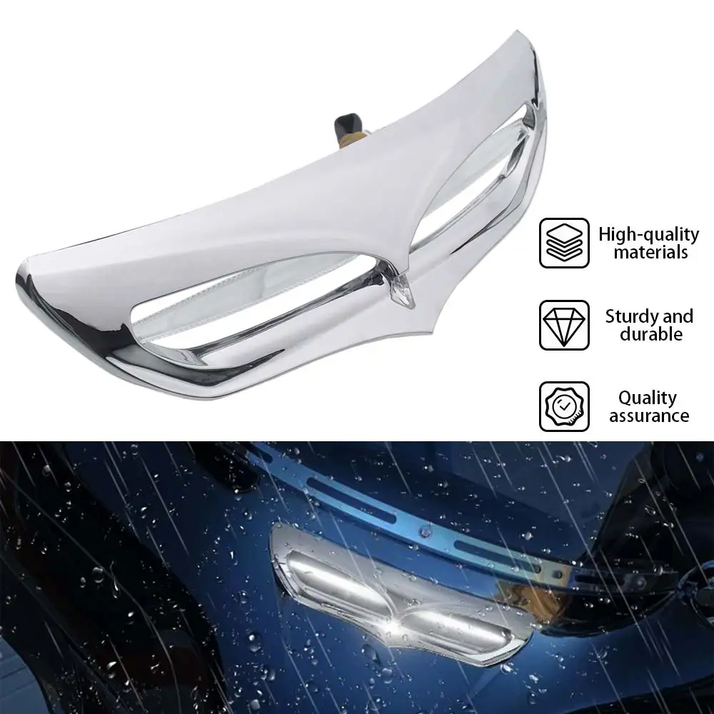 

Декоративная накладка на передний обтекатель (батвинг) с LED-подсветкой для мотоциклов Harley Electra Street Ultra Limited FLHT FLHX FLHTK 2014-2019