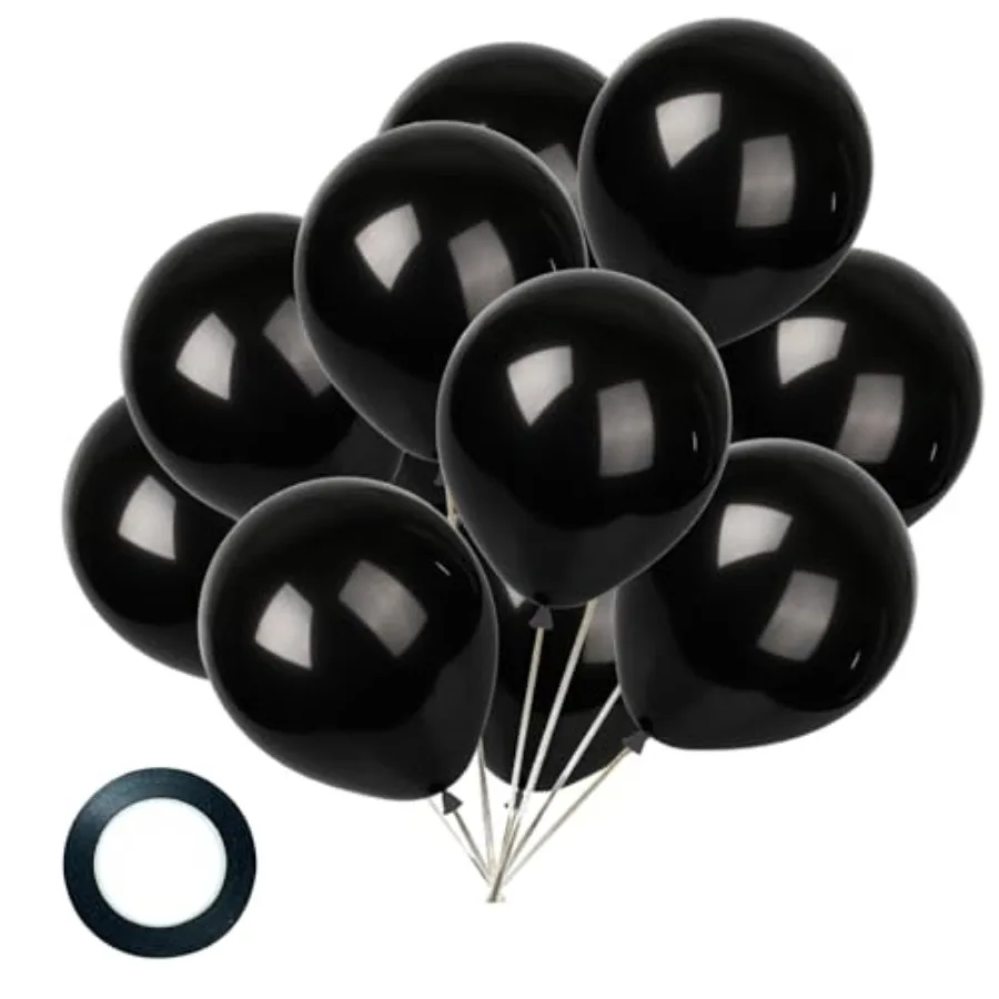 

Balloons, 60 pcs 12 Inch Latex Balloons, for Wedding Birthday Party Baby Shower Christmas Party Decorations