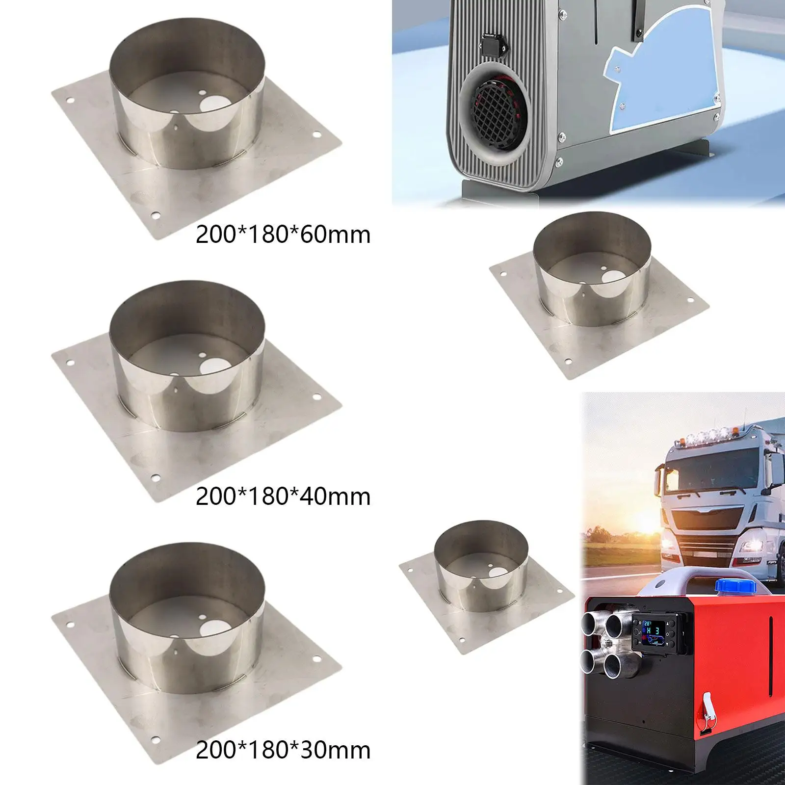 Replacement Mounting Plate for Heater D2 D4 Turret Installation
