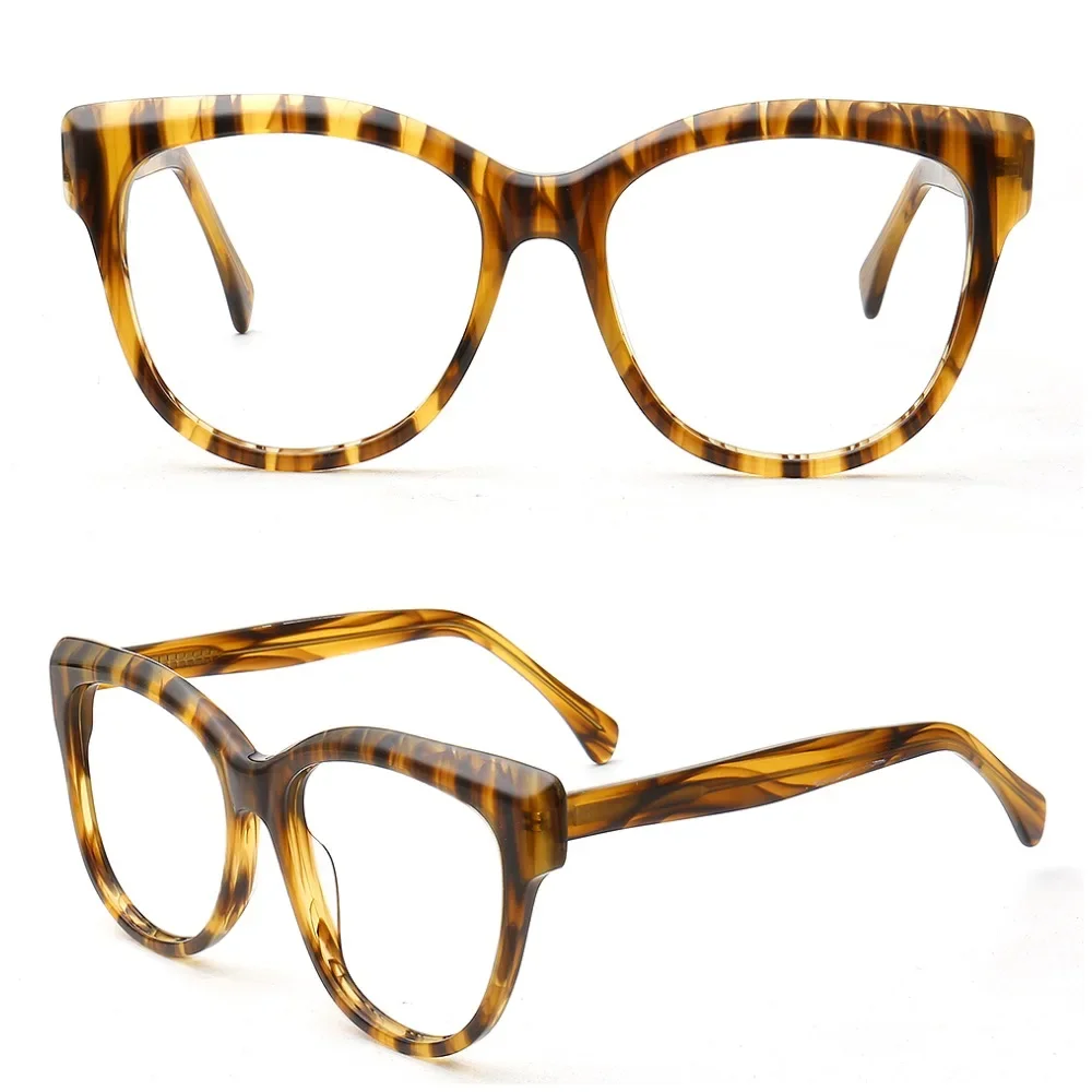 

Retro Women Cat Eye Optical Eyeglasses Frames Female Round Glasses Frames Prescription Eyewear Tortoise Vintage Spectacles Peach