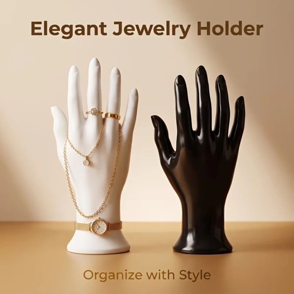 3D Printed Jewelry Display Hand Model Realistic Elegant Bracelet Holder Sturdy 15cm Mannequin Hand Model Watch Display