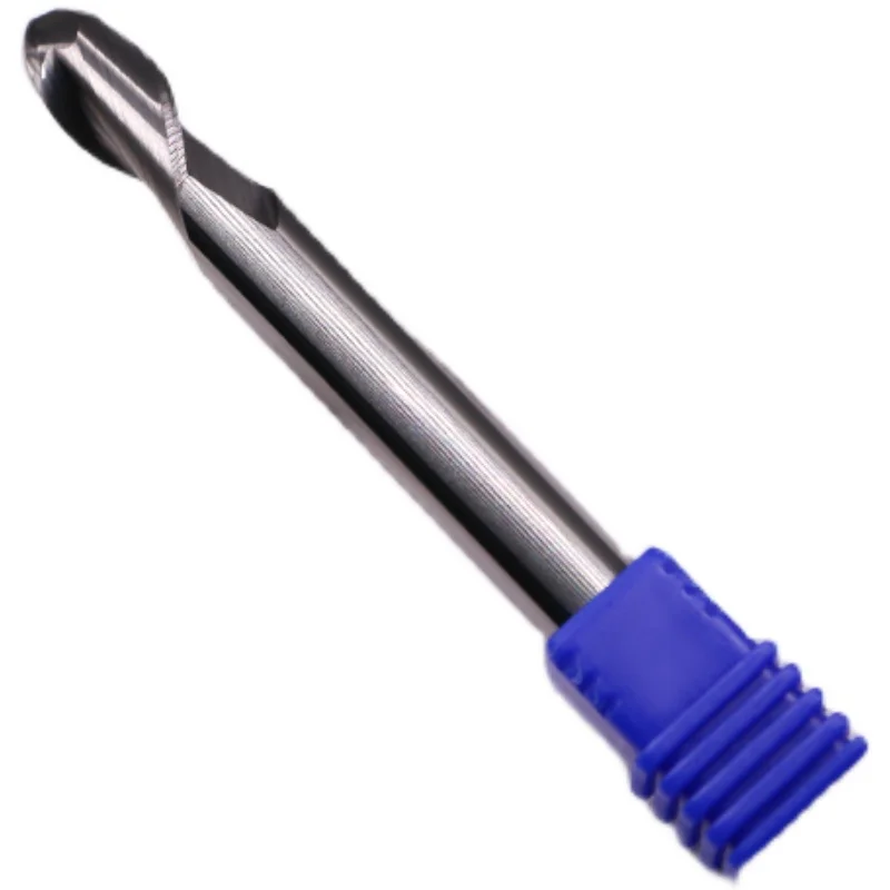 AL-2B-R8.0 ZCC.CT Solid hard alloy tungsten steel end mill AL-2B-R8.0 Double-edged for aluminum Ball nose end mill