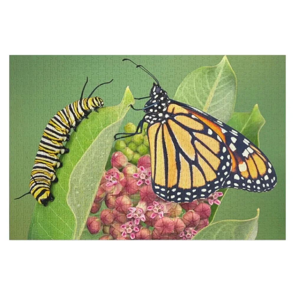 Save The Monarch Butterfly Jigsaw Puzzle Photo Personalized Gifts Custom Kids Toy Puzzle