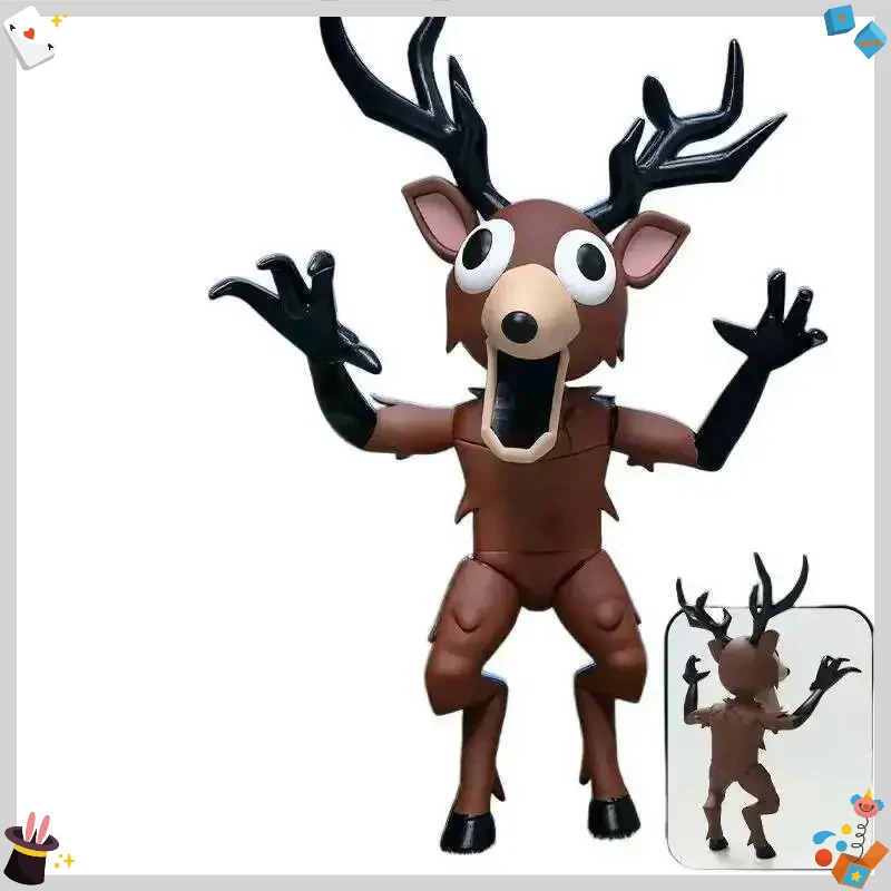 99 ليال في الغابة أرقام لعبة 99 ليال أرقام تمثال البومة الغزلان 99 ليال في الغابة تمثال البلاستيك هدية حار جديد