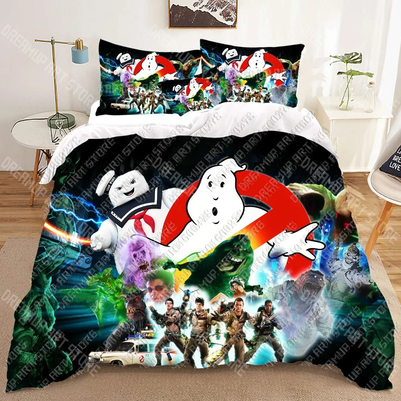 Ghostbusters 3D Bedding Sets print duvet cover Adults_ children bed comforter birthday gift dropshipping