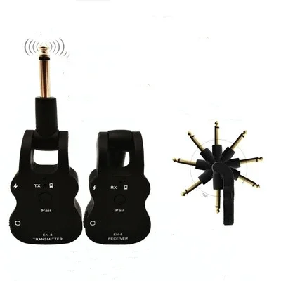 Professional Wireless Guitar Transmitters Receivers Electric Guitar Pickup EN-8