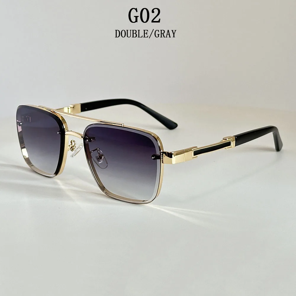 ZUIDID 2025 neue Quadratische Sonnenbrille Männer Luxus Urlaub Sonnenbrille Frauen Vintage-Mode Gläser Retro Shades Gafas De Sol Hombre Zonnebril 4