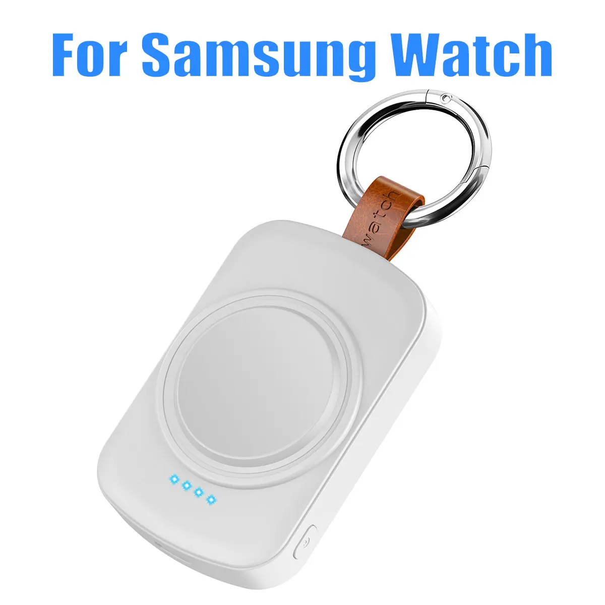 1800mAh Magnetische Draadloze Draagbare Horloge-oplader voor Samsung Galaxy Watch 8/7 Classic 5/4 Pro/3 Active USB Type C Snelladen