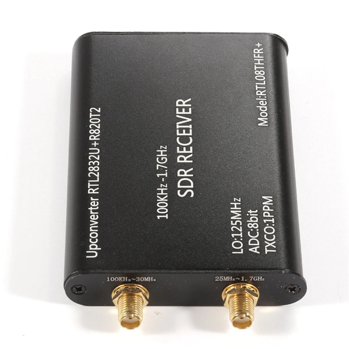 100KHz-1.7GHz RTL-SDR Receiver Upconverter RTL2832U+R820T2 1PPM TXCO SDR Radio Receiver for AM FM CW LSB USB