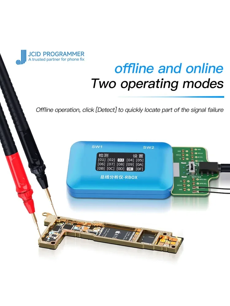 JCID RBOX Bus Analyzer Used in Conjunction with JC Maintenance Drawings Quick Positioning Signal Partial Fault Repair Tool