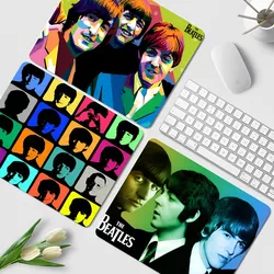 T-The-B-Beatles Rock Band20x25cm Cabinet Gaming Computer Laptop Desk Mat Mouse Pad Mouse Mat Notbook for PC Mouse Carpet