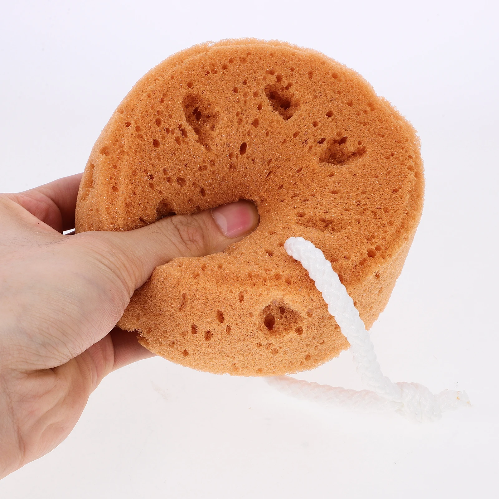 

Honeycomb Bath Sponge Back Scrubber for Adults Lightweight Shower Body Cleaning Tool Bathing Supplies Body Sponge Exfoliating
