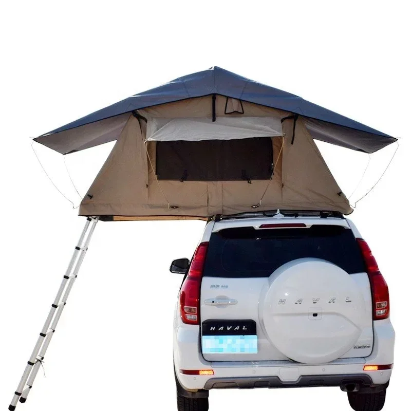 Roof Top Tent Manufacture Cheap 4x4 Foldable Canvas Car Outdoor Camping Roof Tent