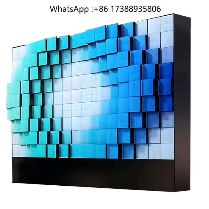 Wholesale LED Kinetic Wave Display Factory 3D Mechanical Moving Matrix Screen for Product  Event Stage Backdrop OEM/ODM