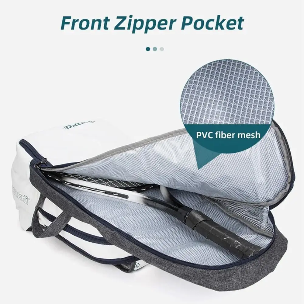 Mochila plegable para paleta de tenis, bolsa creativa para raqueta de bádminton de gran capacidad, bolsa con capacidad para 2-3 raquetas, bolsa de tenis, Pickleball