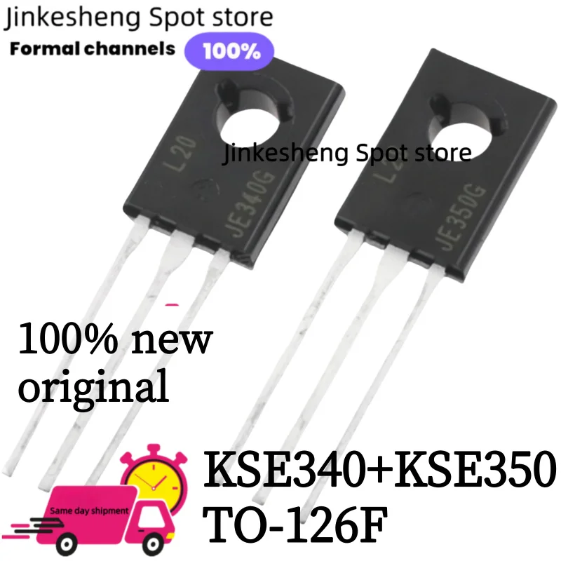 10-30-50 pares KSE350 KSE340 TO-126 100% nuevo tubo controlador de AUDIO ORIGINAL KSE340 KSE350