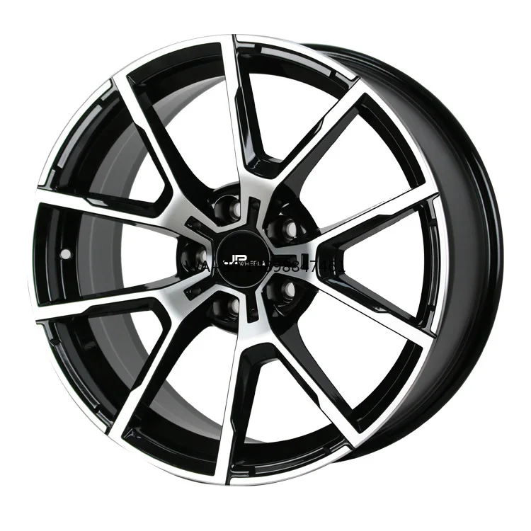 

JPwheels New OEM Replacement 18 20 Inch Alloy Wheels for 19 Inch 5x112 PCD 40mm ET Black Finish Multi Spoke Design #03041