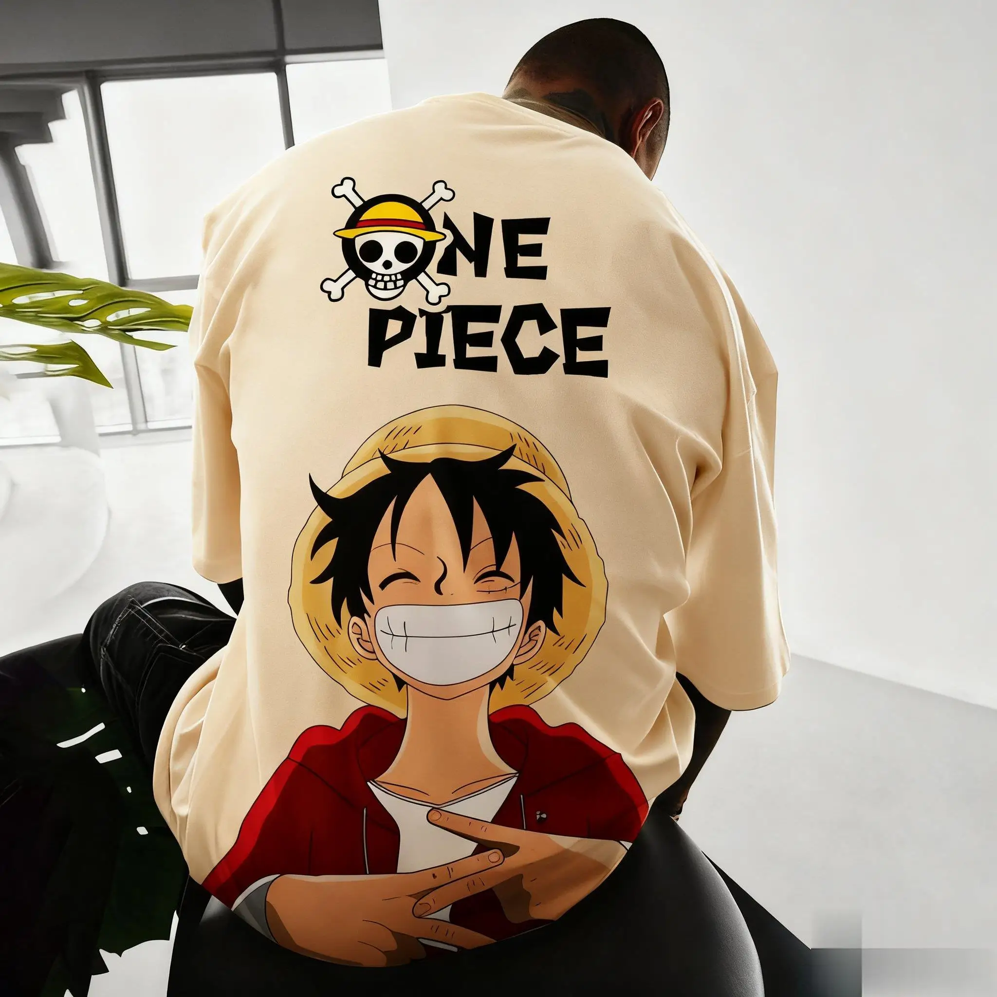 2026 One Piece Anime Luffy T Shirt Cartoon Short Sleeve Graphic Tee Summer Casual Top Men Women New Fashion Y2k Men's Clothing