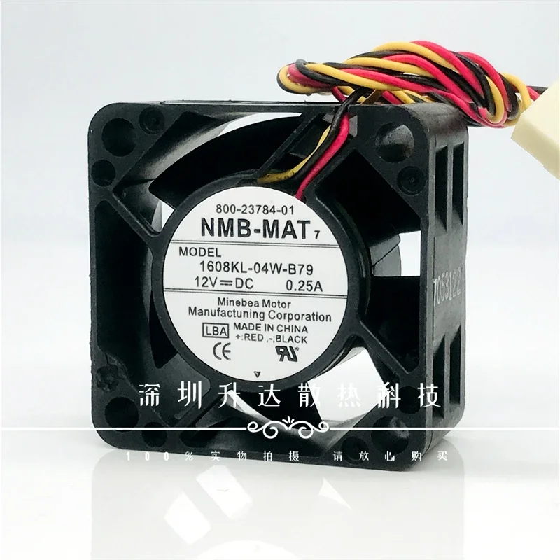 

NMB meipeiya 1608KL-04W-B79 12V 0.25 Cisco router cooling fan