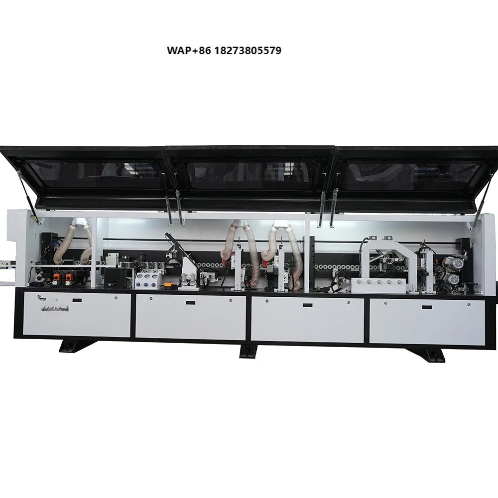 New Design Double Sided Gluing Edge Banding Machine Woodworking Edge Banding Machine