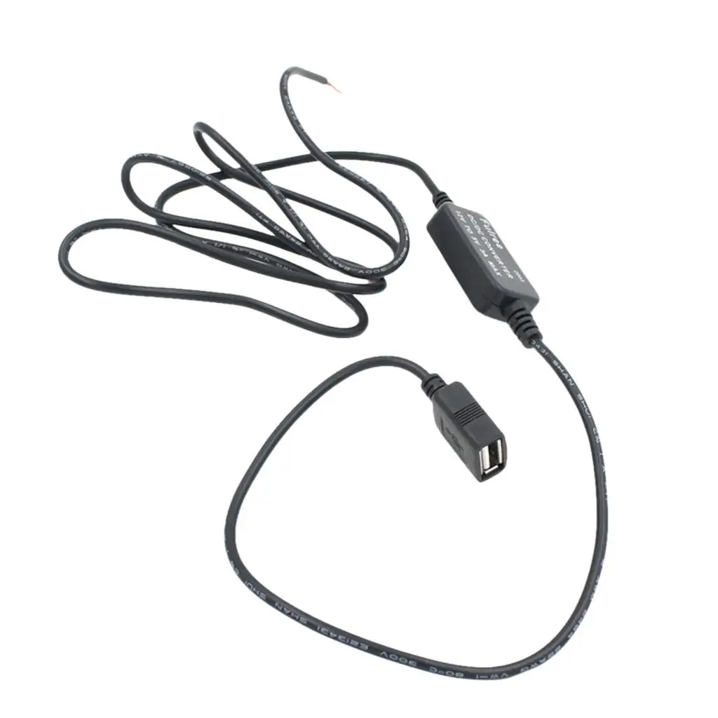 DC-DC Car Charger Synchronous Rectification USB Power Supply Waterproof Converter for Mobile Charging in Cars