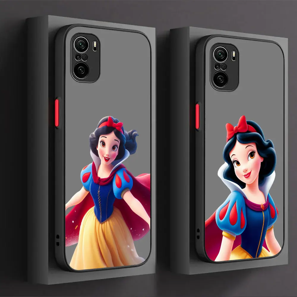 

Disney Snow White Dwarf Phone Case For Xiaomi Redmi K40 Gaming K30 K30S K20 10X 10C 10 9 9C 9T 9A 8 8A 7 6 5 5A Pro Matte Cover