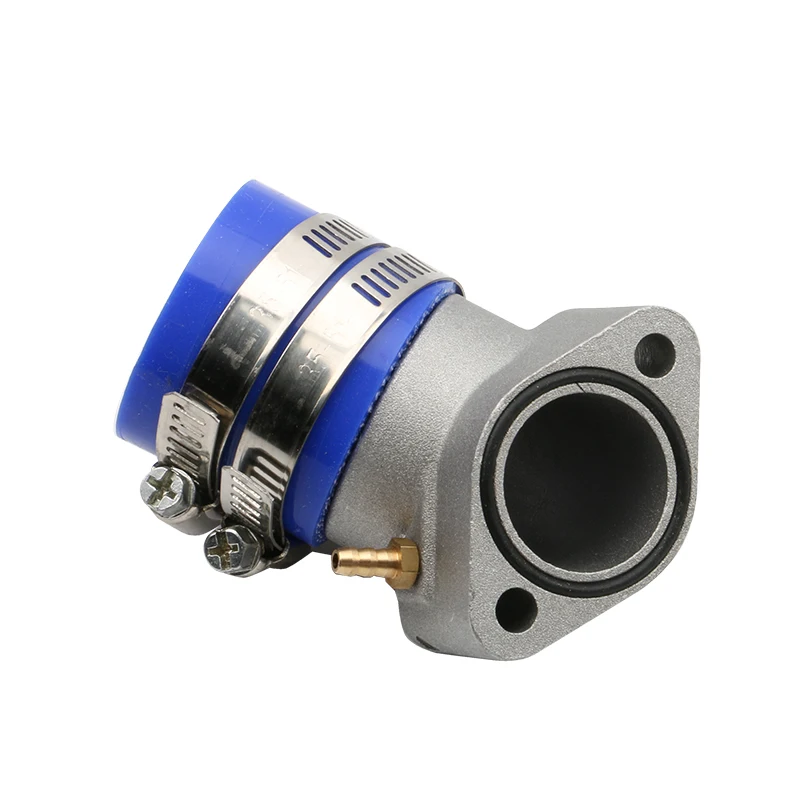 Aluminum 27mm Carburetor Intake Pipe Adapter Manifold Interface Boot fit for GoKart GY6 150cc Engine Scooter ATV Go Kart 1pcs