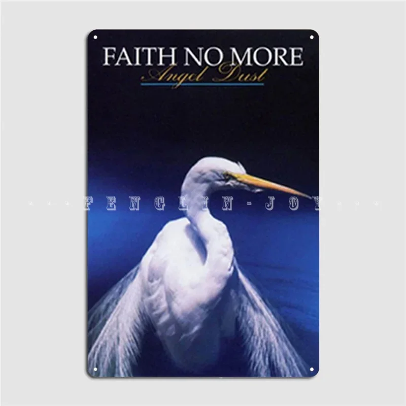 Faith No More Angel Dust Album Cover Poster Metal Plaque Vintage Pub Garage Cinema Garage Plaques Tin Sign Posters