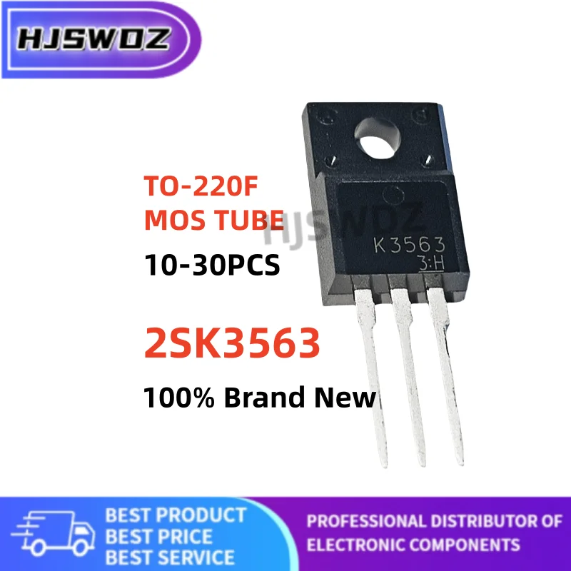 10-30PCS New K3563 2SK3563 TO-220F MOS Transistor switching power supply