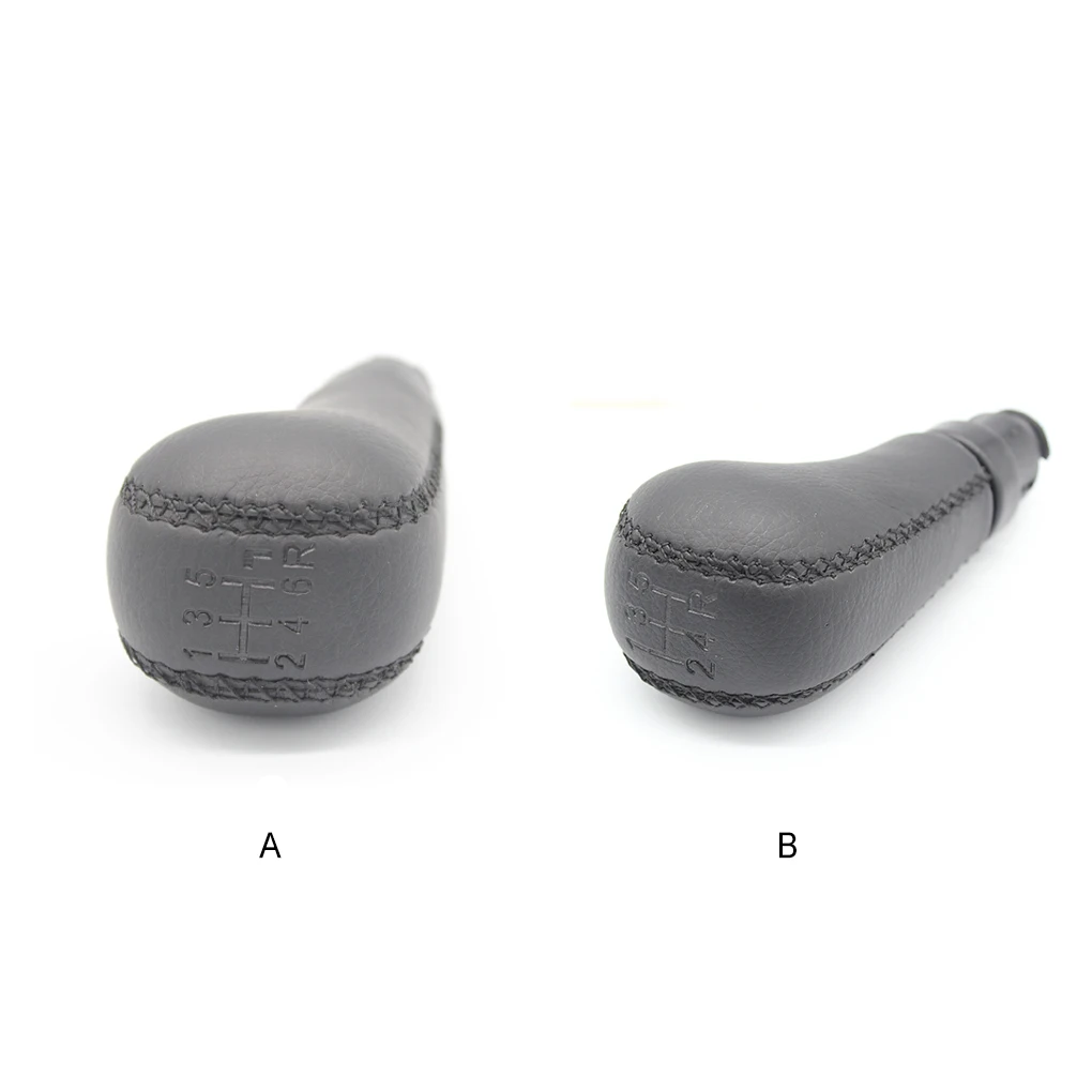 Exquisite Workmanship Sewing Leather Gear Shift Knob For Smooth Shifting Universal Fit Gear Handle