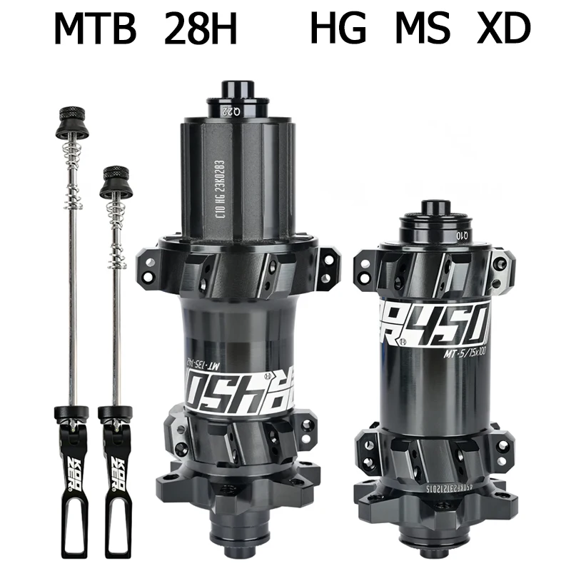 

Koozer 450 Boost 120HD 28 Holes Straight Pull 6B CR-MO Steel Axle 5x135 15x110 12x148 HG XD MS 11 12s Bike Parts MTB Bicycle Hub