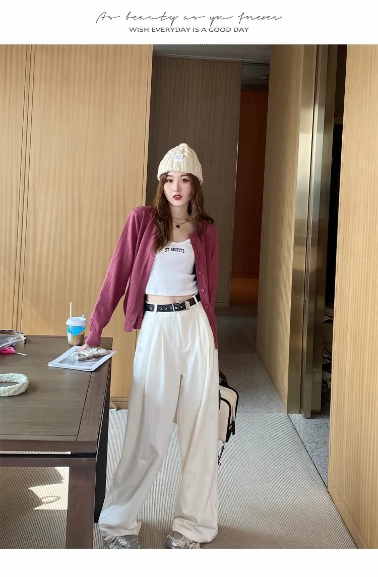 2026 Women Cardigans Sweater Casual Warm Spring Summer O-neck Long Sleeve Single Breasted Slim Fashion Korean Knitwears Tops