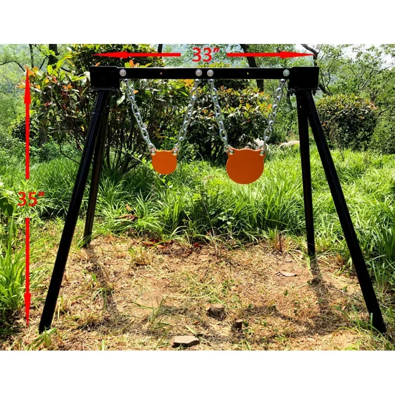 Steel Target Stand AR500 Shooting Target System Complete Kit Combination (2)