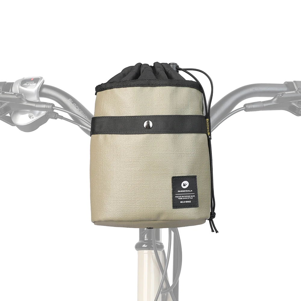 Rhino walk Fahrrad Lenker Stiel Tasche Wasser flasche Fahrrad tasche Snack Lagerung Bikepacking Touring Pendeln isolierte Wasserkocher Tasche