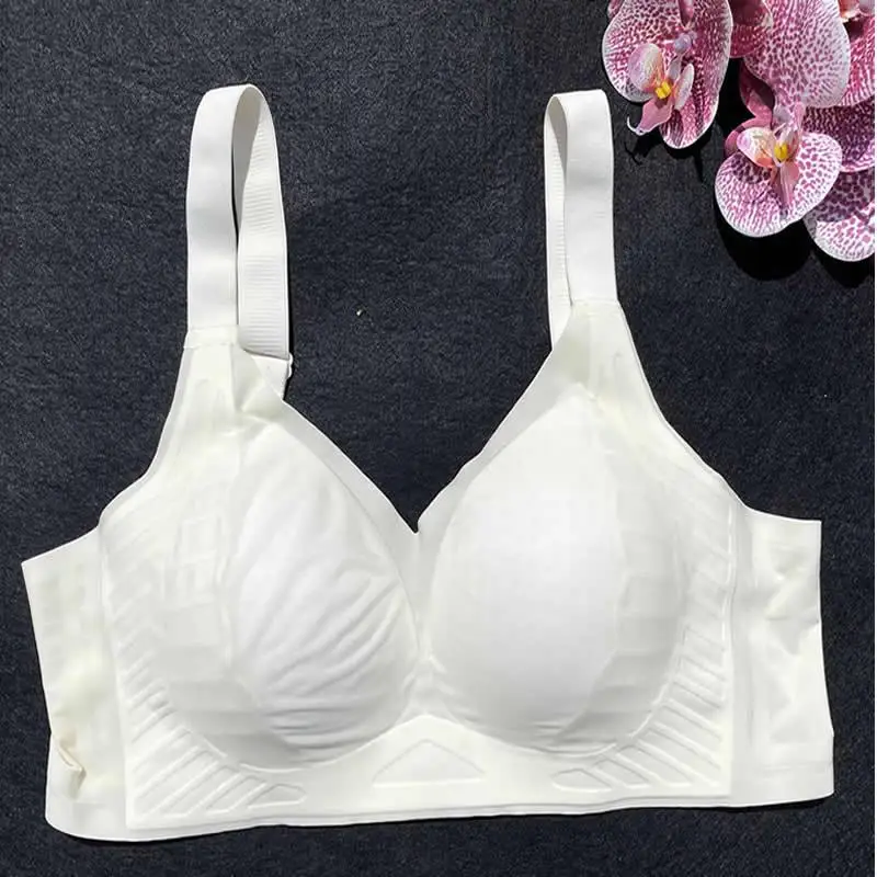 Reggiseno con Protesi Mammarie in Silicone Senza Ferretto, Comodo, Traspirante e Senza Cuciture per Post-Operatorio