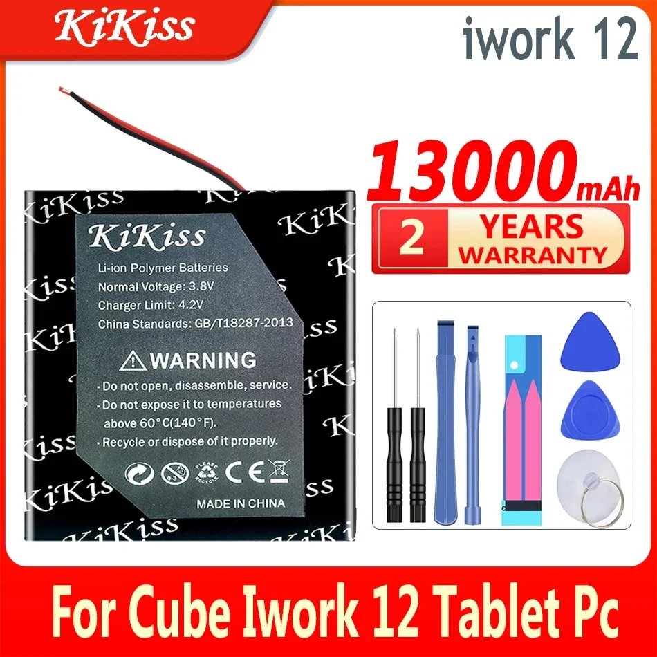 13000mAh KiKiss New Battery iwork 12 For Cube Iwork12 Tablet Pc Batteries