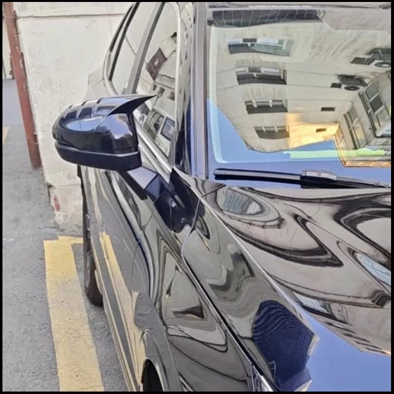 

Car Styling Door Side Wing Rearview Mirror Cover Trim Frame Caps With Horn For Honda HR-V HRV 2021 2022 Auto Accessories